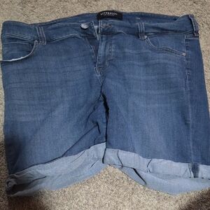 Liverpool Classic Blue Jean Shorts